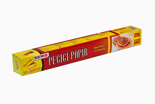 Pečicí papír 8m - hnědý - karton 45ks